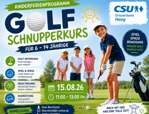 Kinderferienprogramm der CSU Haag
